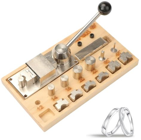 Générique de Cintrage de Bagues, Machine À Cintrer Les Anneaux, Machine Réglable d'Étirage et de Réduction pour Façonnage de Boucles en Fil Métallique et Travail de l'Argent