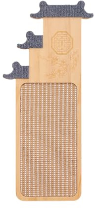 Tavola da grattare per gatti | 1 tappetino da arrampicata verticale | 15,5 x 47,5 cm soluzione di montaggio senza foratura, gli animali di piccole e medie dimensioni utilizzano la sala da pranzo, il