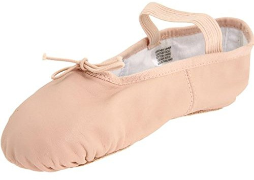 Bloch Dance Unisex-Adult Women's Dansoft Full Sole Leather Ballet Slipper/Shoe, Pink, 3