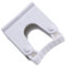 Toolflex Gerätehalter und Stielhalter für Durchmesser 15-20mm Farbe weiss