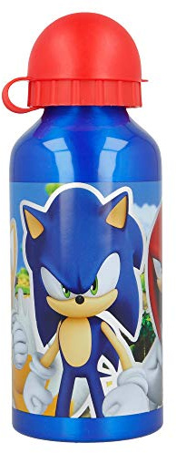 Stor Sonic | Aluminium Kinderflasche - Kindertrinkflasche - Wiederverwendbare Trinkflasche - 400 Ml