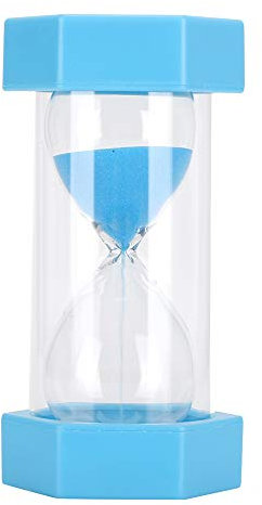 Hourglass Sand Timer for Kids, 5 Minute Countdown Sandglass Egg Time Sand Clock Child Safety Kitchen Timers Management Visual Tool Creative Gift for Classroom Game Living Room Office Decoration