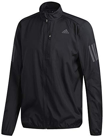 adidas Men's Own the Run Jacket, Black, X-Large/Tall