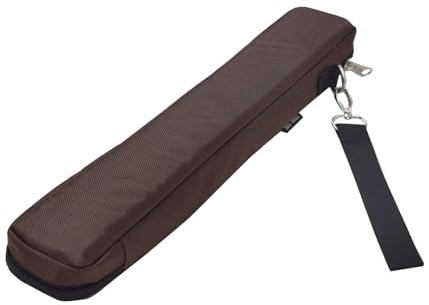 CoudarTitie Conducting Baton Bag,Playing Guide Rod Storage Case Smooth Zipper Sturdy Orchestra Director Stick Holder Conducting Music Box