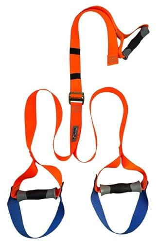 4Safe TRX Suspension Trainer for Full Body Workouts, Adjustable Straps, 230 cm