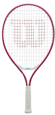 Wilson Ultra Power 21 Junior Recreational Tennis Racket - Pink/White/Blue