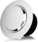 SIGANDG Couvercle de Conduit de Ventilation, Couvercle de Ventilation Réglable,75mm Valve à Disque Blanche,Aeration Reglable Couvercle De Grille D'évacuation Air Disponible pour Plafond ou au Mur