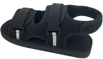 QUXVUIS Chaussure en plâtre professionnelle et conviviale, pour Support de Fracture du pied, plâtre d'orteil, botte post-opératoire, caoutchouc, Enfant