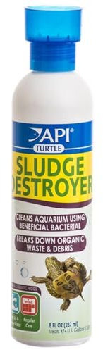 API TURTLE SLUDGE DESTROYER Aquarium Cleaner and Sludge Remover Treatment, 237 ml