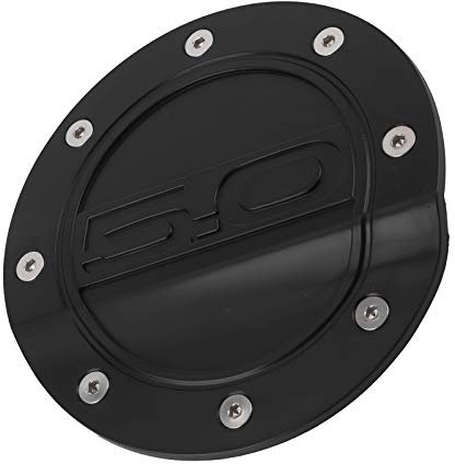 Tapas de Gas Tapas de Llenado de Aceite Tapa de la Puerta de Combustible Tapa del Tanque de Gas Tapa Negra Ajuste para Todos los Modelos 2015‑2021 Tapa de la Puerta