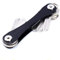 BOBOZHONG Kompakter Schlüsselanhänger,Key Organizer,Pocket Smart Key Holder,Schlüsselbund Organizer,Schlüsselhalter Schlüssel-Etui,Schlüsselmäppchen,schwarz(bis zu 12 Schlüssel)