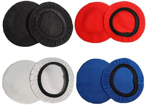 Coprire la cuffia Elastico lavabile Earcup Protector Cuffia Copertura antipolvere per cuffie On-Ear (blu S)