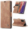 Phernykas Handyhülle für Samsung Galaxy Note 20 Hülle Leder,Magnetische Klapphülle mit kartenfach und Standfunktion Smartphone Schutzhülle Lederhülle Samsung Note 20 Flip Book Case (Braun)