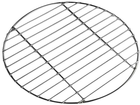 ZHYUAN 43 cm,Rejilla Redonda de Acero Inoxidable,Red De Barbacoa Rejilla,Parrilla de Barbacoa Redonda de Acero Inoxidable,Parrilla Barbacoa Redonda,Adecuado para la mayoría de Parrillas al Aire Libre