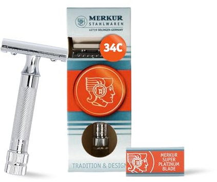 Merkur Merkur 34C Rasoir Classique Résistant