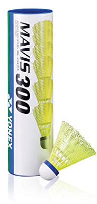 YONEX Mavis 300 Yellow/Medium Shuttlecock (Pack of 12)