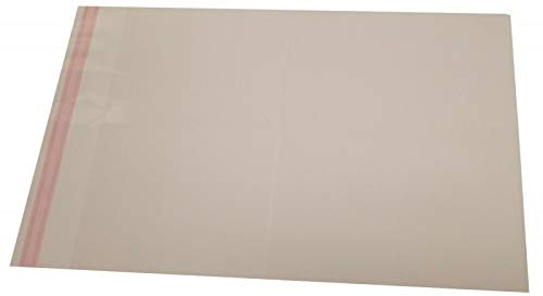 400 OPP Adhäsionsverschlussbeutel Raschelbeutel Knisterbeutel 250x350 Folienversandtaschen Folien Tüten Flachbeutel Klebestreifen
