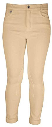 HyPerformance Children's Melton Jodhpurs 26 inch beige