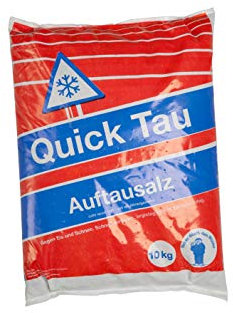 10 kg Streusalz Kornklasse M gemäß DIN EN 16811-1 Auftausalz - schnelle Wirksamkeit, lange lagerfähig