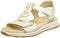 ara Damen Osaka Sandal, BLAU, 40 EU Weit