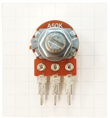 Potentiometer Long Pin Dual Audio Logarithmic A Volume Pot LPST (A50K)
