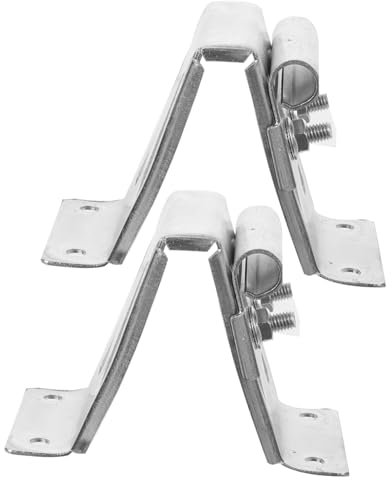 Veemoon Support De Poulie Supérieur Pour Porte De Garage Zinc Plaqué 2 Pièces Kit De Quincaillerie De Porte De Garage Durable Pour RéParation Et Remplacement