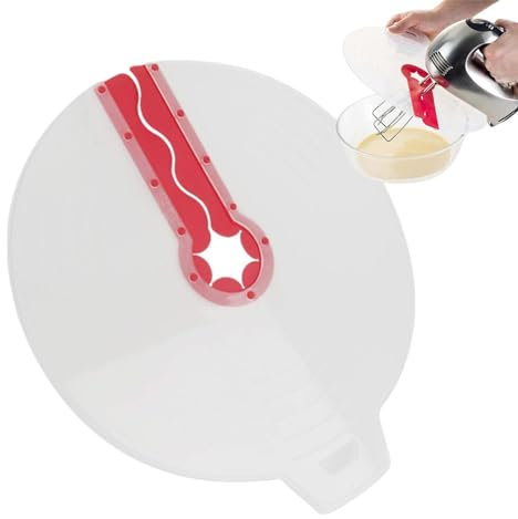 Paraspruzzi per sbattitore manuale, coperchio per frusta per uova, 30,5 cm, utensili da cucina, frusta per uova, anti schizzi per miscelatori elettrici a mano