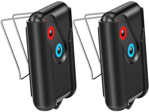 Kingdder 2 Pcs Garage Door Remote Compatible with Guardian 2211 l 2 Button Garage Door Remote Transmitter 303mhz/390mhz Black Gate Opener Transmitter with Keychain and Base