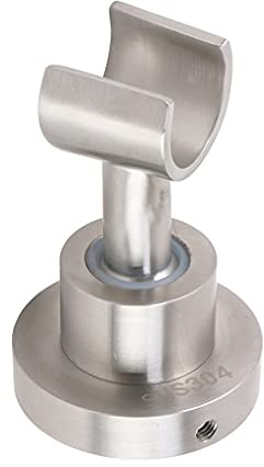 Douchette murale en acier inoxydable pour support de tête réglable à 360 degrés en nickel brossé - Accessoires de salle de bain