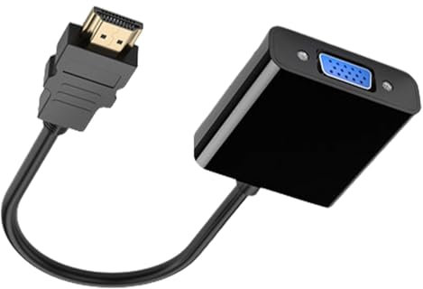 Pzuryhg Cavo per collegare laptop al monitor | Adattatore video ad alta velocità da VGA a DisplayPort, collegamento stabile, adattatore monitor non bidirezionale per computer, laptop, notebook,