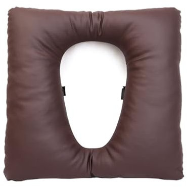 RUHEN Coussins de Chaise de Toilette Anti-escarres - Coussin de siège de Chaise de Douche en Coton épais PU Coussin Doux pour siège de Toilette de Chevet Siège de Douche étanche Fauteuil Roulant