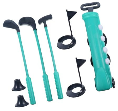 OFFIGAM 1 Set Kindergolf Golfspielzeug Golfruten Outdoor Golfschläger Für Golfspielzeug Lernspielzeug Für Golfprodukte Golfbälle Golfschläger Kunststoff Blau