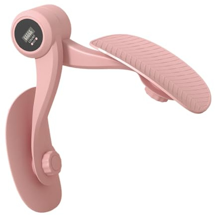 Bäckenbottentränare - Bäckenbottenmuskeltränare, Justerbar Innerlår Adductor Innerlårvibratorverktyg med justerbar intensitetsnivå Ergonomisk för muskelstärkande avkoppling
