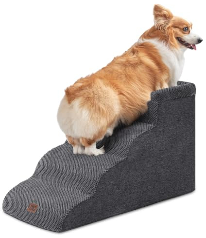 EHEYCIGA Escalier Chien 4 Marches 44.7cm H, Rampe Chien pour Canapé Lit