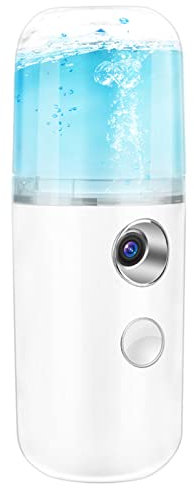 Sonew Nano Nebelsprüher Mini Handliche Feuchtigkeitsspray Mister Gesichtsdampfer Nebel Schönheit für feuchtigkeitsspendende wiederaufladbare Hautpflege Gesichtsbefeuchter