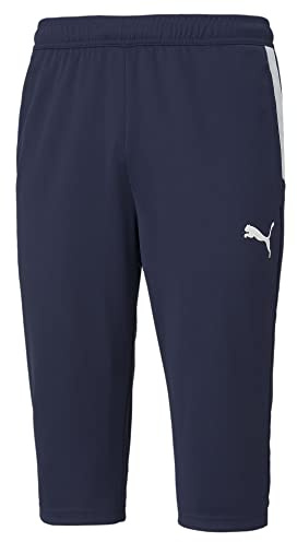 PUMA Herren Teamliga Training 34 Pants, Peacoat-puma White, XL EU