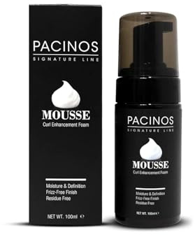 Pacinos Signature Line Curl Enhancing Mousse - Light Hold Hair Mousse and Styling Foam