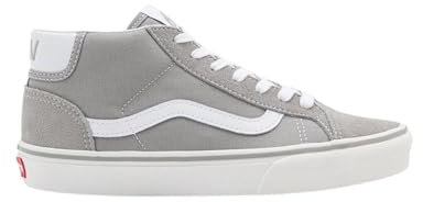 Vans Mid Skool Sneaker für Damen, Grau, grau, 44 EU