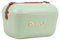Polarbox Cooler Retro Strandkühler Vintage Picknick Lunchbox Tasche Tragbare Kühlbox Reise Camping Wandern 90er Jahre Stil Eistruhe Extra Groß Leicht für Dosen Bier & Seltzer Getränke 20L (Mint Gold)