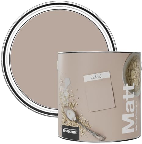 Rust-Oleum Matt Emulsion Wall Paint - Oatfield 2.5 litre