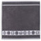 Geschirrtuch FrottierGeschirr, anthrazit, TRIOLINO®, Format 50/50, 100% Baumwolle