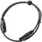 Pronomic XFXM-1 Mikrofonkabel (1m Länge, XLR female 3-pol -> XLR male 3-pol, Stecker handgelötet, säure- und ölfest, Spannzangen-Zugentlastung) schwarz
