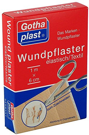 GOTHAPLAST Wundpfl.elast.6 cmx1 m geschnitten 1 St