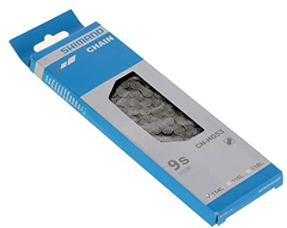 SHIMANO Kette CN-HG53 9-fach schwarz, 15 x 10 x 10 cm
