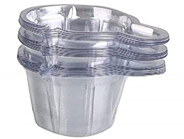 100 Stück Urinprobenbecher 50ml, Für Ovulationstest, Schwangerschaftstest, PH-Test, Wiederverwendbar