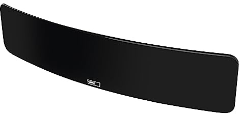 EMOS Atractiva Antena Interior Digital J0703 para recepción Full HD DVB-T/T2, Dab, con Filtro Externo LTE/5G y Amplificador de señal, recepción de señal de 0-25 km