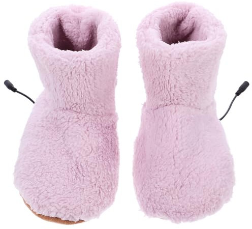 Healifty Hausschuhe 1 Paar Elektrische Warme Schuhe Usb-Fußwärmer Usb-Heizung Hausschuhe Elektrisch Beheizte Hausschuhe Pantumblas De Mujer Hauptstiefel Für Männer Weiche Hausschuhe Warme