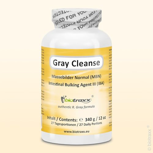 R. Gray - Immagini di massa normali MBN, 340 g, cura e pulizia dell'intestino, miscela di polvere