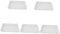 Didiseaon 5pcs Serving Dish Snacks Dessert Desert Snack Platter Serving Trays Restaurant Basket Charcuterie Boards Plates Coffee Table Decor Cupcake Trays for Display Catering White Melamine