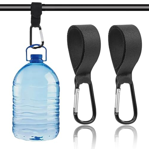 2 Stück Kinderwagen Haken,Karabiner Kinderwagen,Kinderwagenhaken,Karabinerhaken Wickeltaschen,Taschenhaken,Universeller Buggy Zubehör,Clips Träger,Taschenhalter für Taschen,Halterung,Wickeltasche